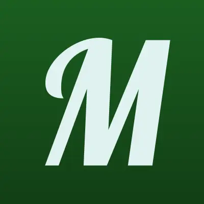 Монополия, сеть продуктовых магазинов, лого-визитка