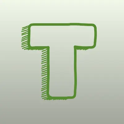 Трава, салон цветов, лого-визитка
